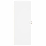 vidaXL Armoire murale blanc 34 5x34x90 cm bois d'ingénierie