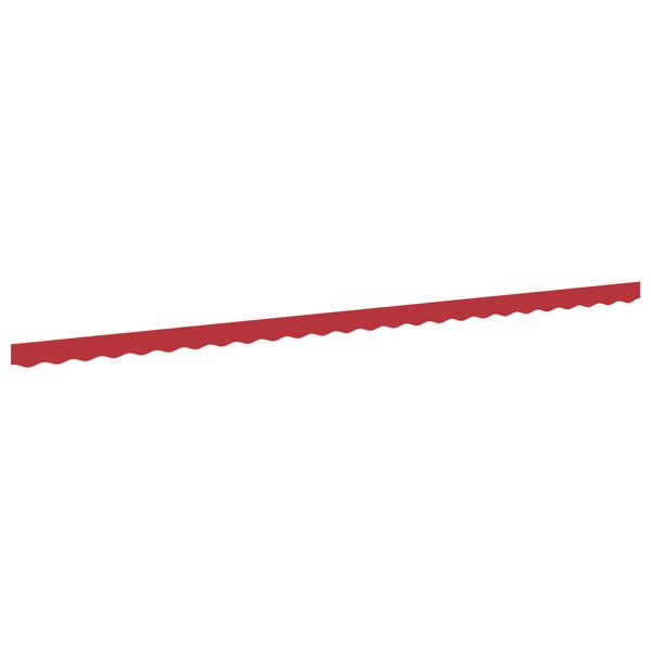 vidaXL Valence de store pour cadre de 6 m Rouge 5.8 x 0.2 m