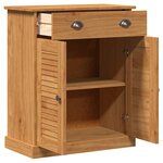 vidaXL Cabinet de salle de bain VIGO marron miel 67.5 x 34 x 80 cm