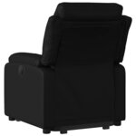 vidaXL Fauteuil inclinable électrique noir similicuir