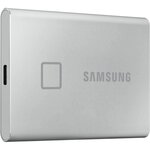 SAMSUNG SSD externe T7 Touch USB type C coloris argent 500 Go