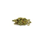 Mortier et pilon en grès blanc + cardamome verte entière bio - 40 g
