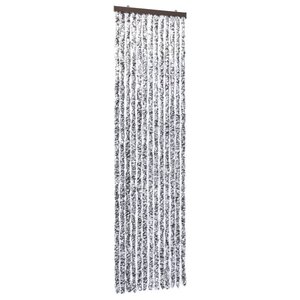 vidaXL Moustiquaire Marron et beige 56 x 185 cm Chenille