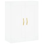 vidaXL Armoire murale blanc 69 5x34x90 cm bois d'ingénierie