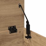 vidaXL Boîte de Rangement Chêne artisanal 102 x 35 x 35 cm