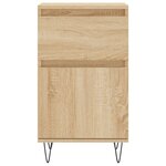 vidaXL Buffets 2 Pièces chêne sonoma 40x35x70 cm bois d'ingénierie
