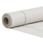 vidaXL Membrane anti-mauvaises herbes blanc 1x50 m PP