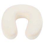vidaXL Oreiller de Voyage pour le Cou Noir 27 x 27 x 8 cm Velours