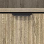 vidaXL Tables de chevet avec tiroir 2 Pièces Chêne sonoma 49 x 36 x 61 cm