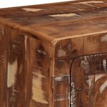 vidaXL Meuble TV 105x46x32 cm Bois massif de récupération