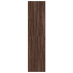 vidaXL Garde-robe chêne marron 100x50x200 cm bois d'ingénierie