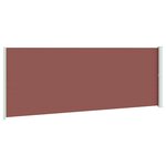 vidaXL Auvent latéral rétractable de patio 220x600 cm Marron