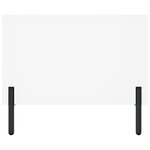 vidaXL Table basse blanc 102x50x40 cm bois d'ingénierie