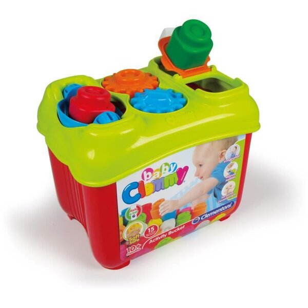 CLEMENTONI Clemmy - Panier d'activités - Cubes souples