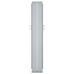 vidaXL Auvent latéral rétractable Crème 120 x 1000 cm