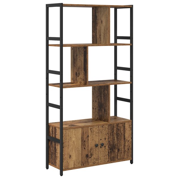 vidaXL Étagère Bois ancien 80 x 30 x 155.5 cm Bois d'ingénierie