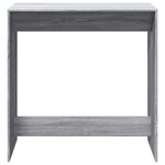 vidaXL Table de bar sonoma gris 102x50x103 5 cm bois d'ingénierie