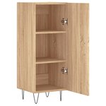 vidaXL Buffet Chêne sonoma 34 5x34x90 cm Bois d'ingénierie