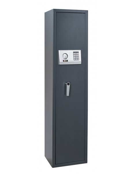Armoire à fusils Cardiff  fermeture électronique à code  2 pênes  capacité de 5 fusils - THIRARD