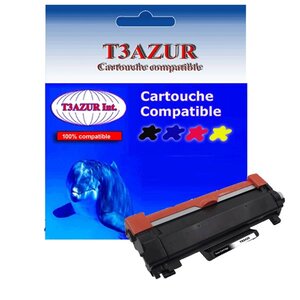 Toner compatible avec Brother TN2420 pour Brother DCP-L2550DN, HL-L2395DW, TN2420 - 3 000 pages - T3AZUR