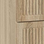 vidaXL Cabinet de chevet avec tiroir Chêne Sonoma 43 x 41 x 66 5 cm
