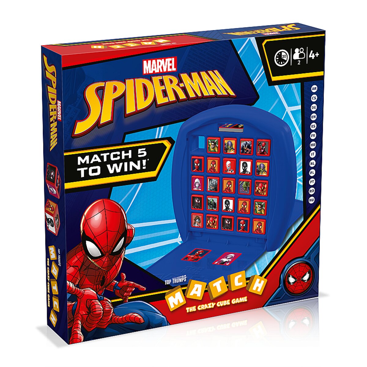 Match spider-man - jeu de societe - La Poste