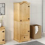 vidaXL Garde-robe Corona 55x52x170 cm bois de pin massif