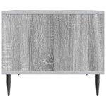 vidaXL Table basse Sonoma gris 90 x 50 x 40 cm Bois d'ingénierie