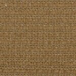 vidaXL Voile d'ombrage 160 g/m² Taupe 3x3x4 2 m PEHD