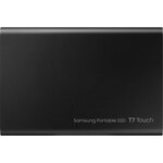 SAMSUNG SSD externe T7 Touch USB type C coloris noir 500 Go