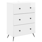 vidaXL Armoire à tiroirs 66 x 34 5 x 90 cm Bois d'ingénierie