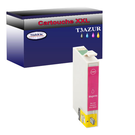 Cartouche Compatible pour Epson T0963 (C13T09634010) Magenta - T3AZUR