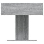 vidaXL Table basse Sonoma gris 96x50x45 cm Bois d'ingénierie