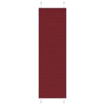 vidaXL Store plissé rouge bordeaux 55x200 cm largeur du tissu 54 4 cm