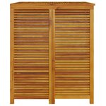 vidaXL Boîte de rangement de jardin 70x87x104 cm bois massif d'acacia