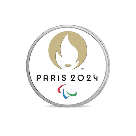 Blister emblème Paralympique - Jeux Paralympiques de Paris 2024 - JP