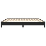 vidaXL Cadre de lit sans matelas noir 180x200 cm similicuir