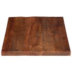 vidaXL Dessus de table 110x50x2 5cm rectangulaire bois massif récupéré