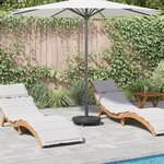 Base de Parasol vidaXL avec Roues pour Poteaux Ø38-48 mm 13 kg Rond