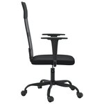 Chaise fauteuil siège de bureau informatique étude réglable en hauteur noir 02_0024071