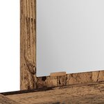 Coiffeuse vidaXL avec tiroirs en bois vintage 50x41x140 cm