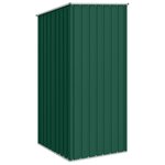 vidaXL Abri de jardin Vert 87x98x159 cm Acier galvanisé