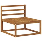 vidaXL Sofa de milieu extérieur Naturel 79 x 83 x 73 cm