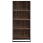 vidaXL Bibliothèque chêne marron 60x35x139 cm bois d'ingénierie