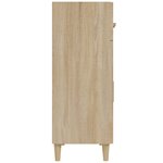 vidaXL Buffet chêne sonoma 69 5x34x89 cm bois d'ingénierie