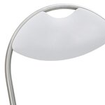 vidaXL Chaise pliante 8 pc Simili cuir Blanc et Gris 48 x 43 5 x 81 cm