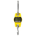 Perel balance à grue numérique robuste 300 kg jaune