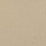 vidaXL Voile de parasol tissu oxford carré 2 5x2 5 m beige