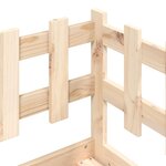 vidaXL Lit de jour 90x200 cm Bois de pin massif