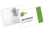 Pack de 5 Porte-badges avec Pince combi 54 x 90 mm DURABLE